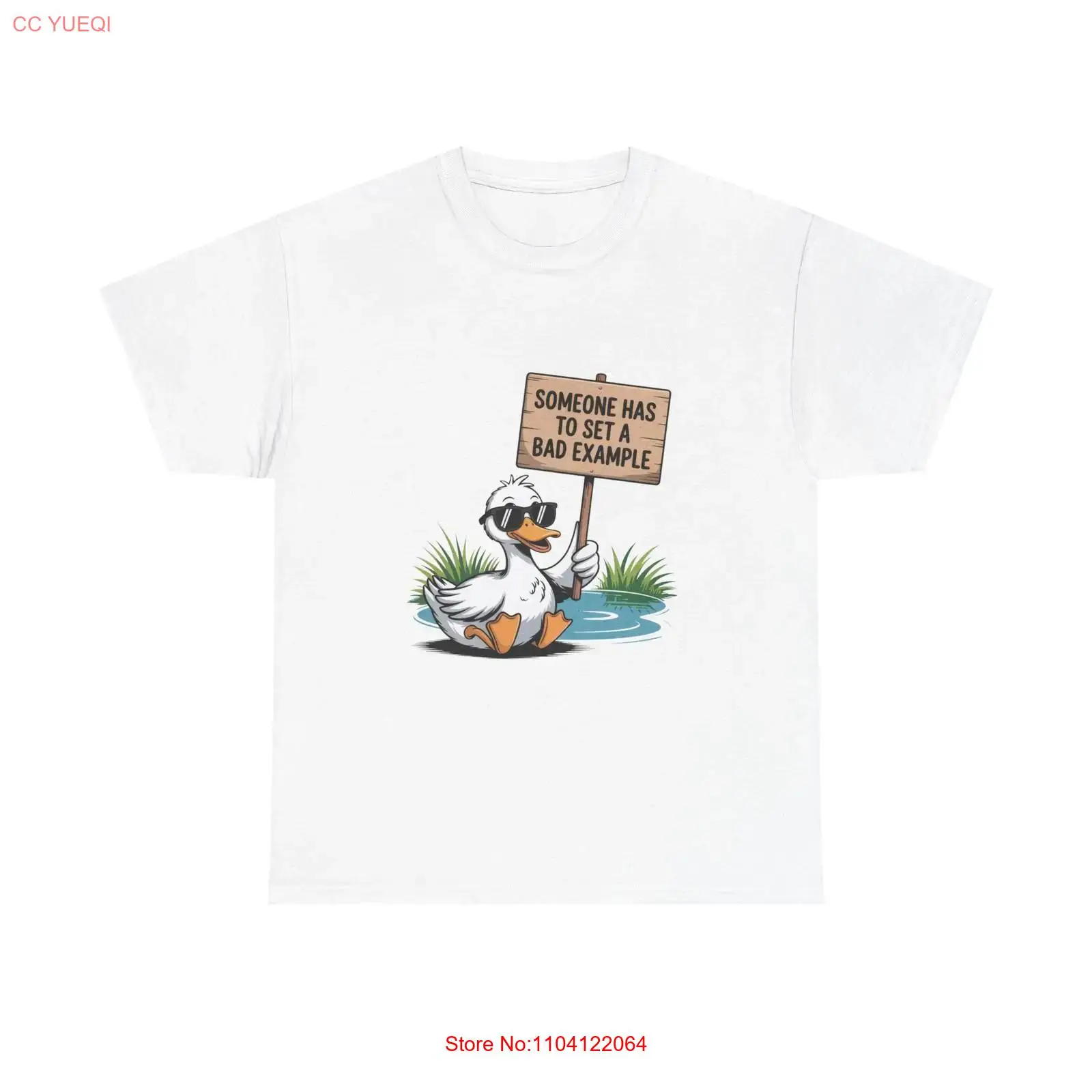 Examples Of Vintage Fashion - Funny Duck T Shirt Bad Example