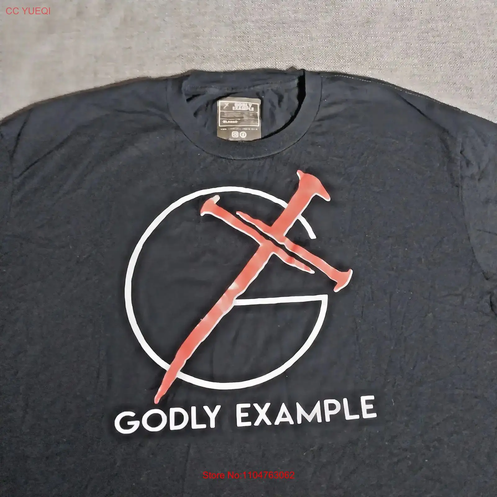 Examples Of Vintage Fashion - Mens Christian T Shirt Godly Example