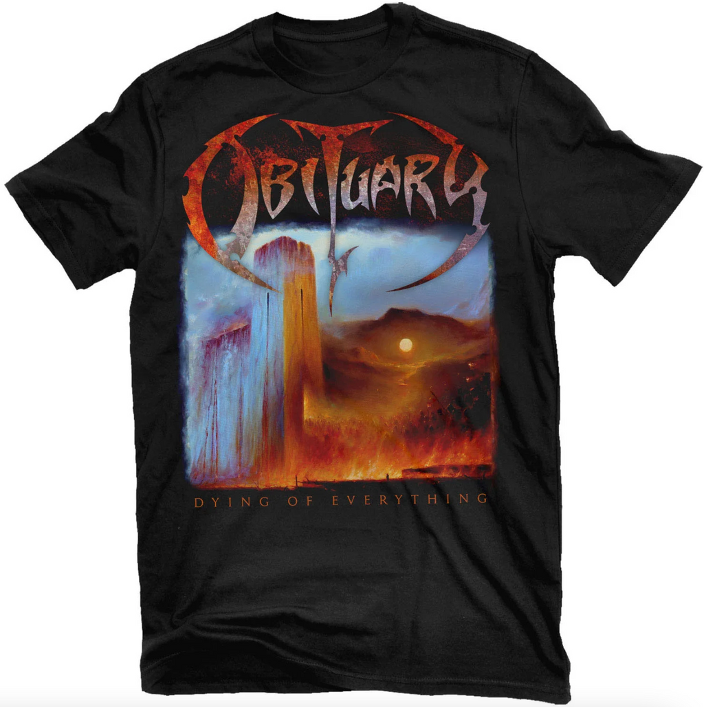 Vintage Fashion Obituaries - Rare Obituary Band Graphic Cotton T-shirt