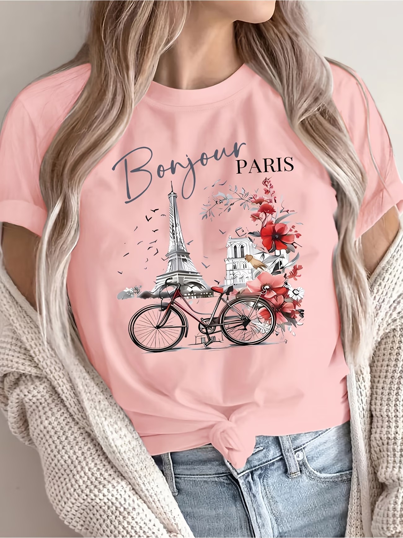 Vintage Fashion In Paris - Fashion Paris 100% Cotton Women's Retro