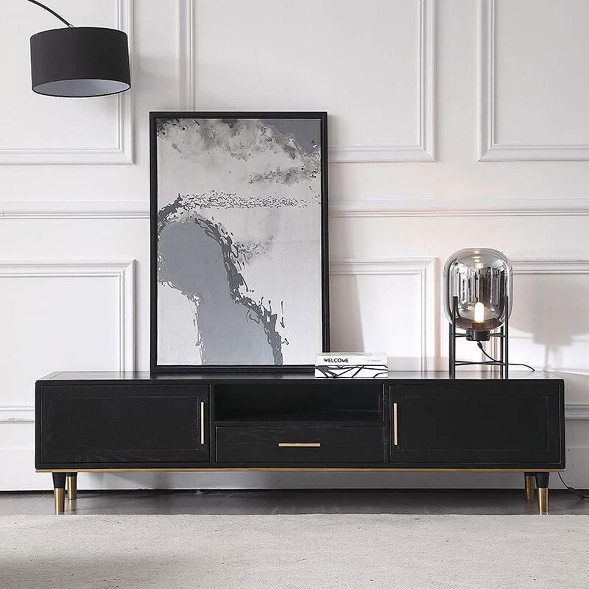 1Roll Black Waterproof Self-Ad - Vintage Fashion Wallpaper ulasan dan harga