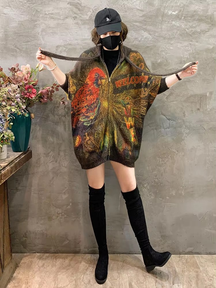 Amax luluE 2025 Women Winter P - Vintage Fashion Postcards ulasan dan harga