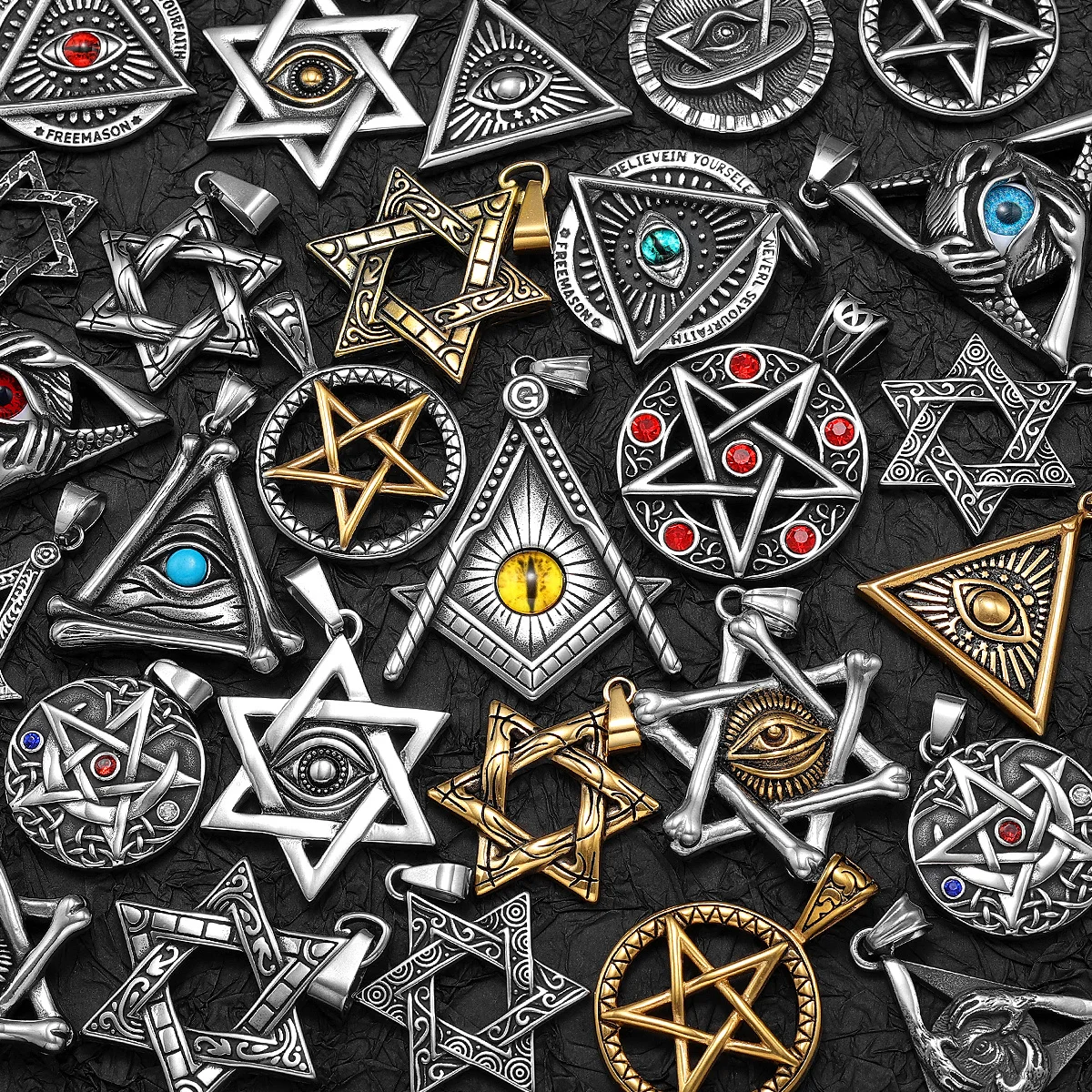 Salomon Star of David Masonic  - Vintage Fashion Newtown ulasan dan harga