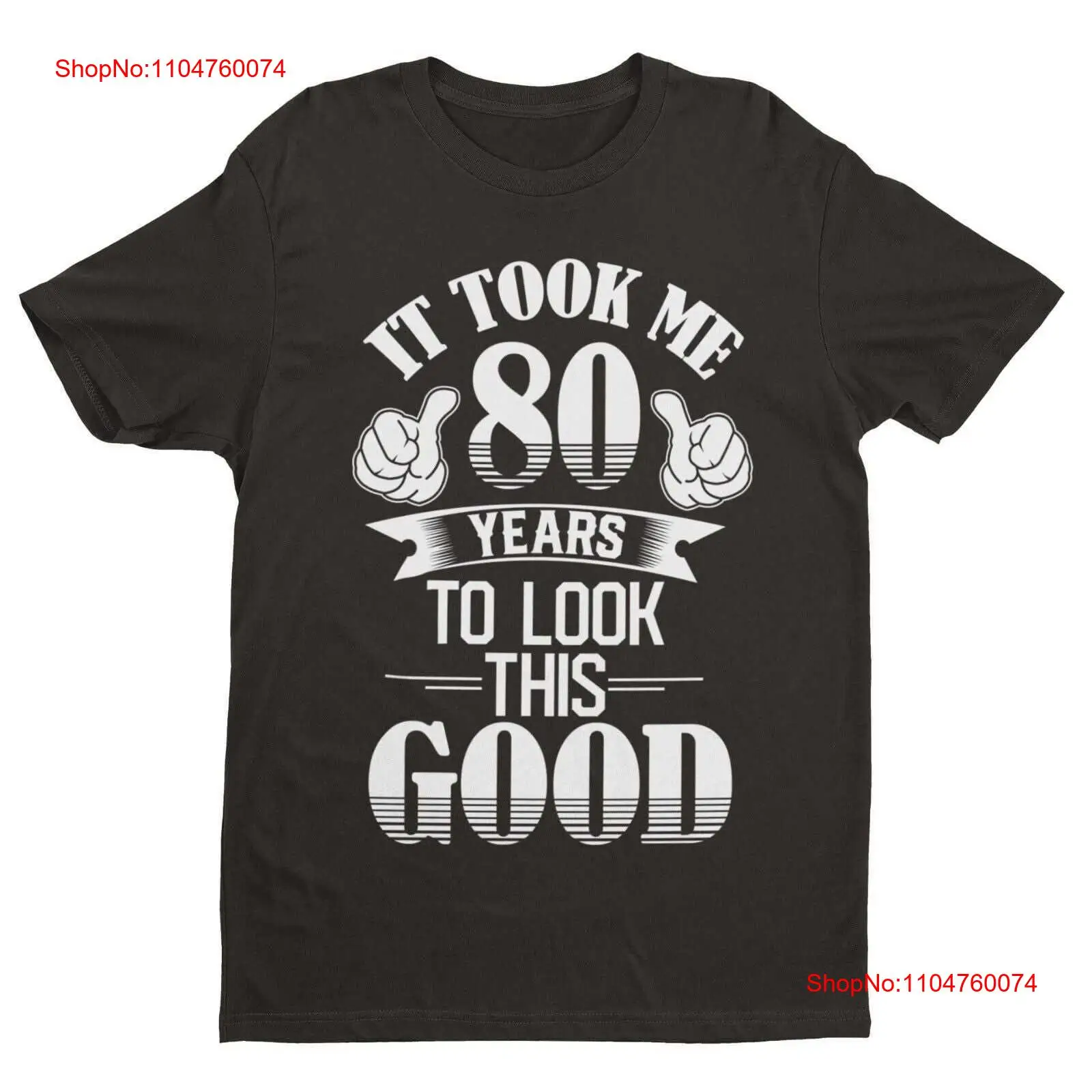 80th Birthday Funny T Shirt It - Vintage Fashion Look ulasan dan harga
