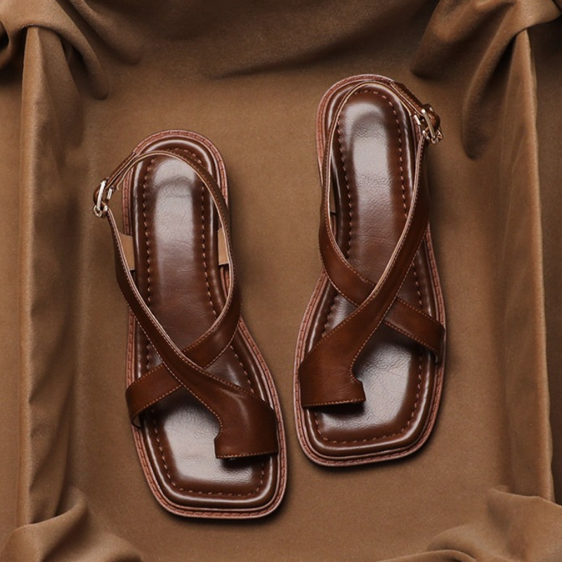 Vintage Summer Open Toe Women  - Vintage Fashion Fabrics ulasan dan harga