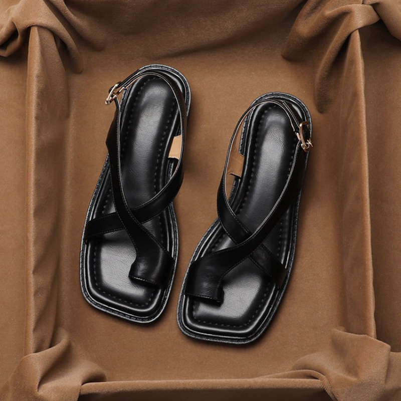 Vintage Summer Open Toe Women  - Vintage Fashion Fabrics ulasan dan harga