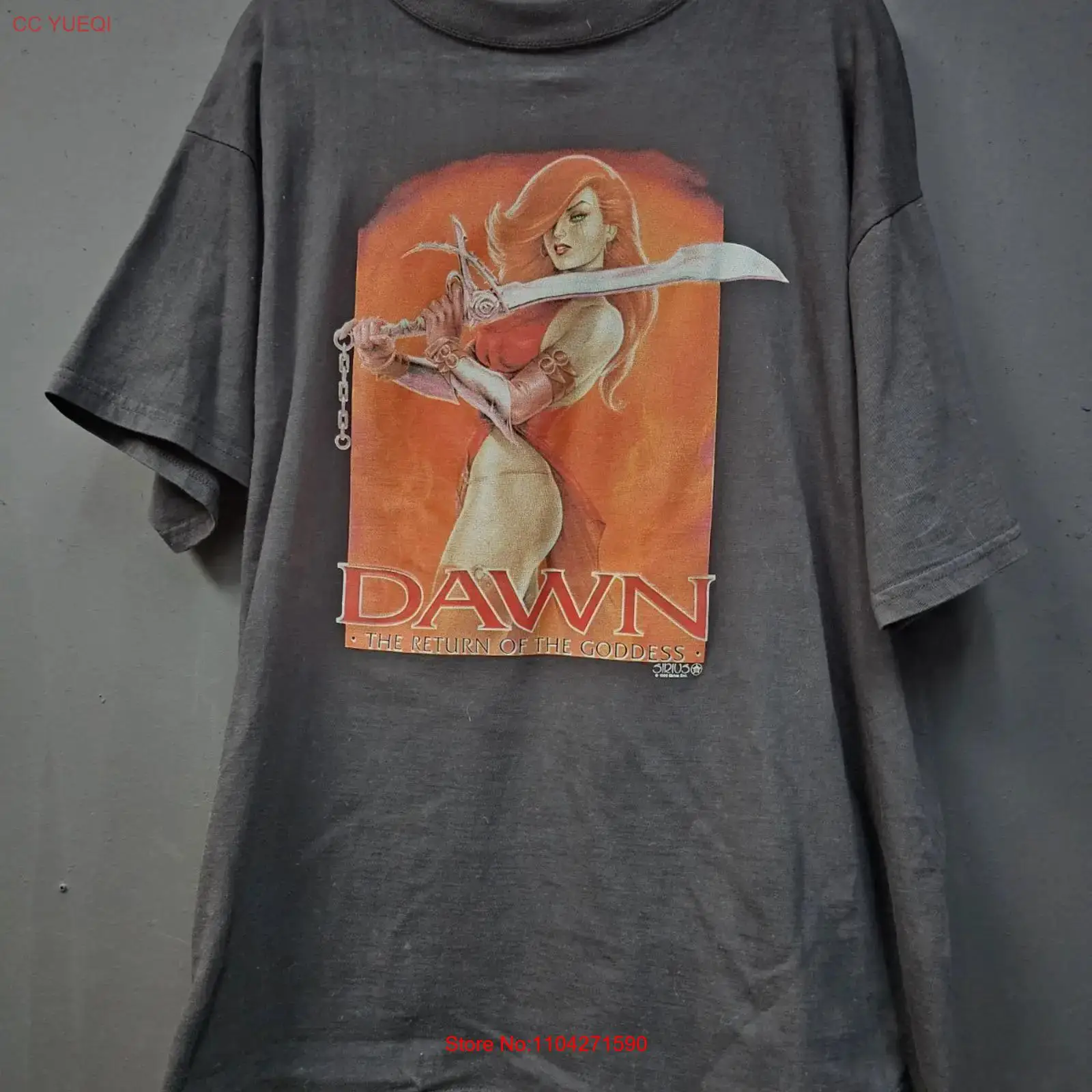 Vintage 1990s Dawn T Shirt Siz - Vintage Fashion Victim ulasan dan harga