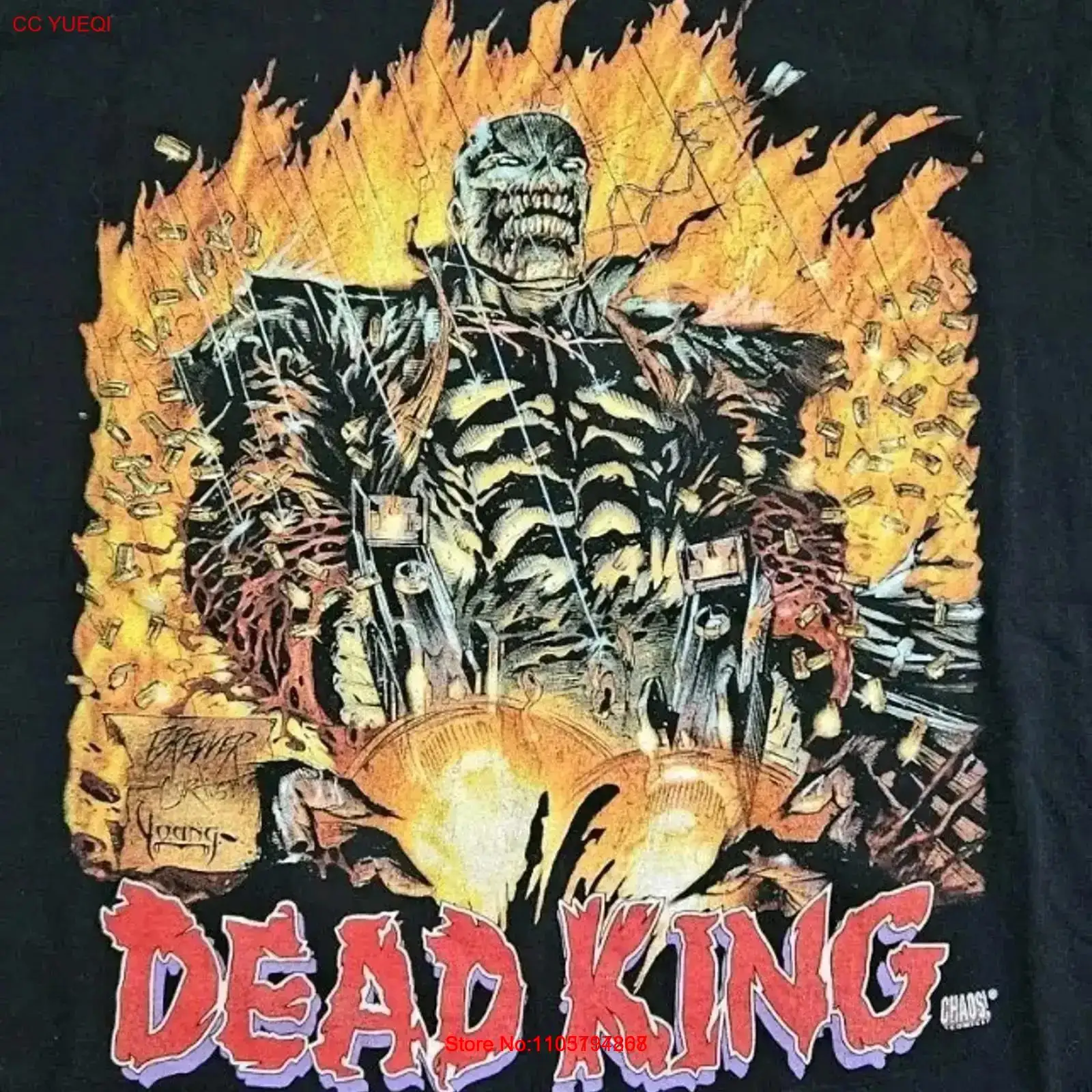 Vintage 90s Choas Comics Dead  - Vintage Fashion Victim ulasan dan harga