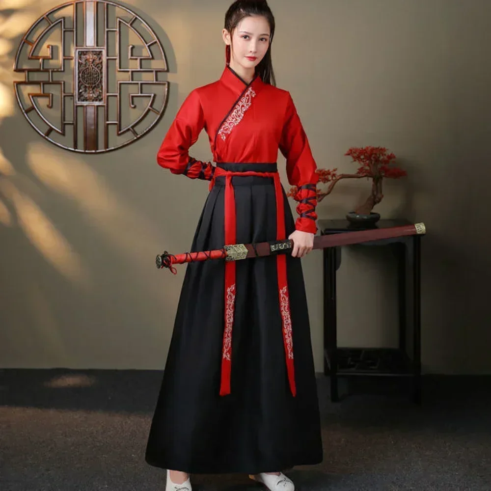 Modern Hanfu Women Top Skirt 2 - Vintage Fashion For Men ulasan dan harga