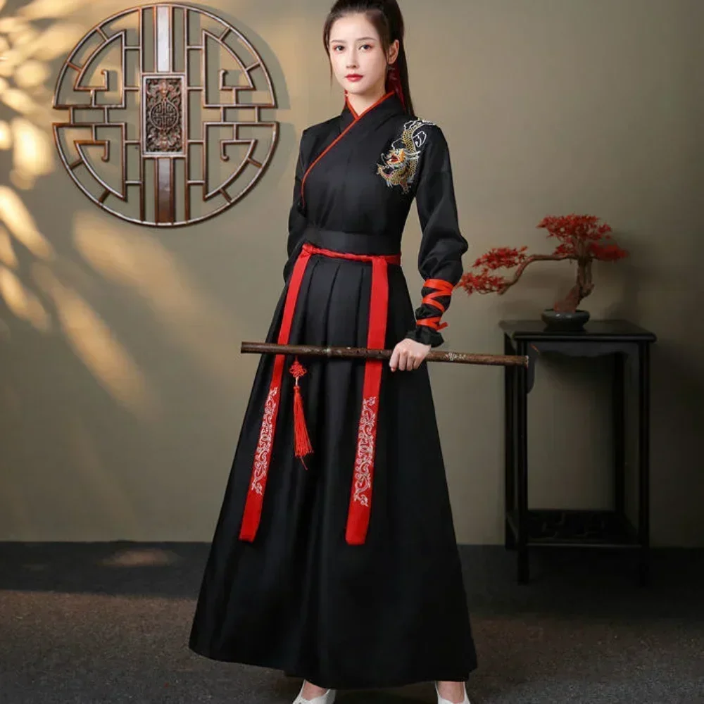 Modern Hanfu Women Top Skirt 2 - Vintage Fashion For Men ulasan dan harga