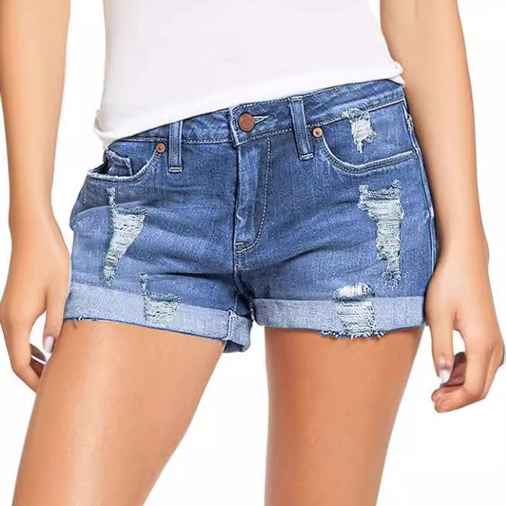Womens Denim Jeans Shorts Sexy - Vintage Fashion Trends ulasan dan harga