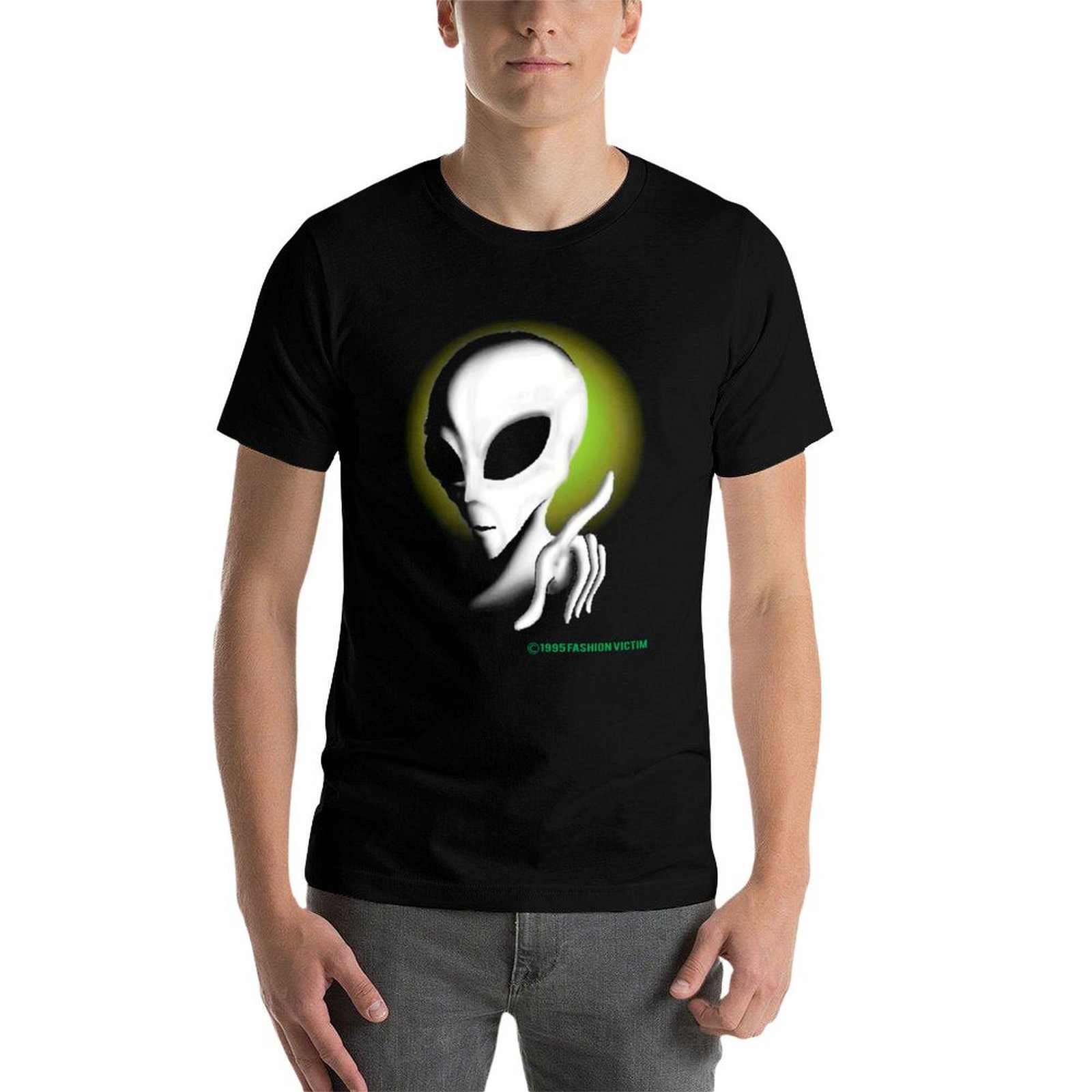 1995 ALIEN Vintage Glow In The - Vintage Fashion Victim ulasan dan harga