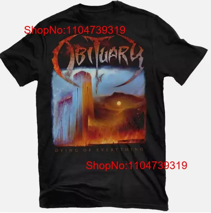 Obituary Dying of Everything T - Vintage Fashion Obituaries ulasan dan harga