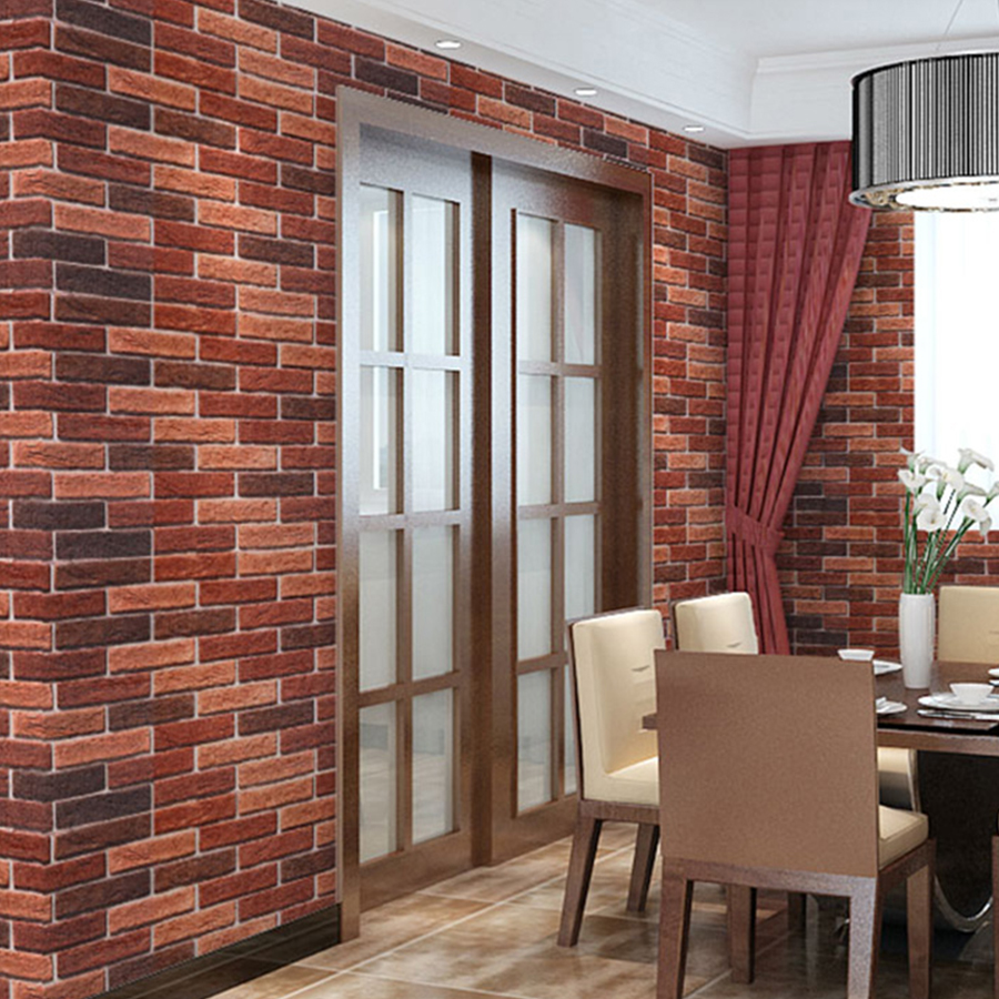 Retro Wallpaper Self-adhesive  - Vintage Fashion Wallpaper ulasan dan harga
