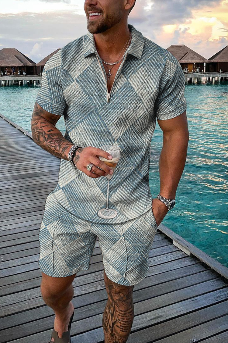 Vintage Men's Summer Casual Po - Vintage Fashion For Men ulasan dan harga