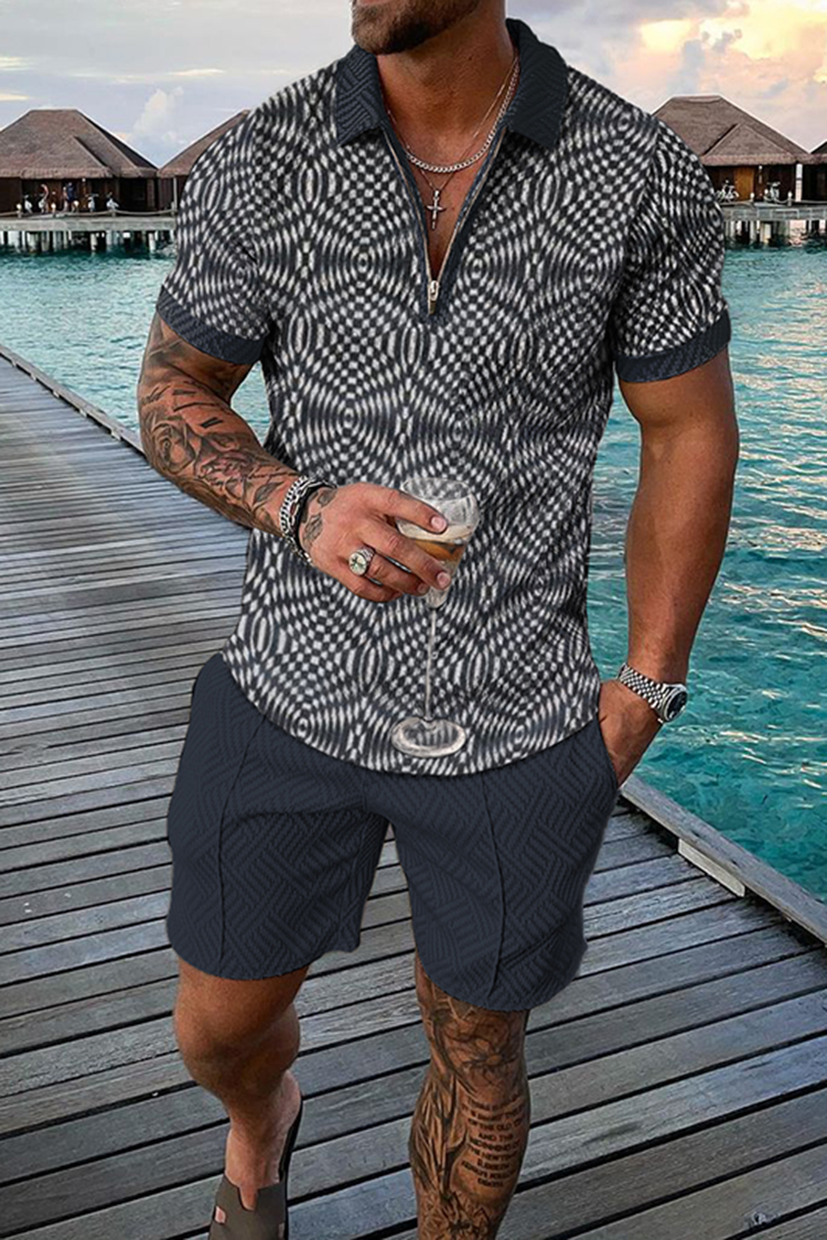 Vintage Men's Summer Casual Po - Vintage Fashion For Men ulasan dan harga