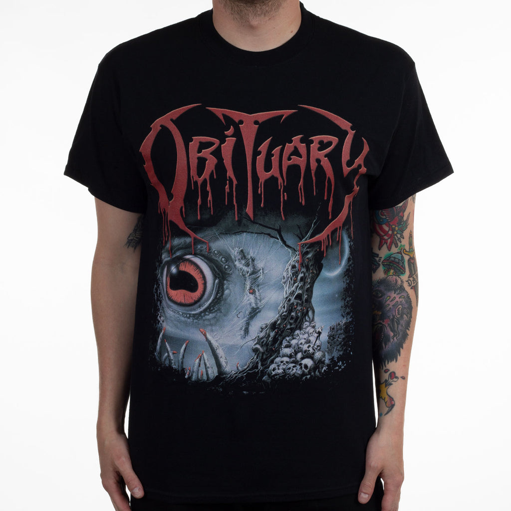 New Obituary Band Graphic Cott - Vintage Fashion Obituaries ulasan dan harga