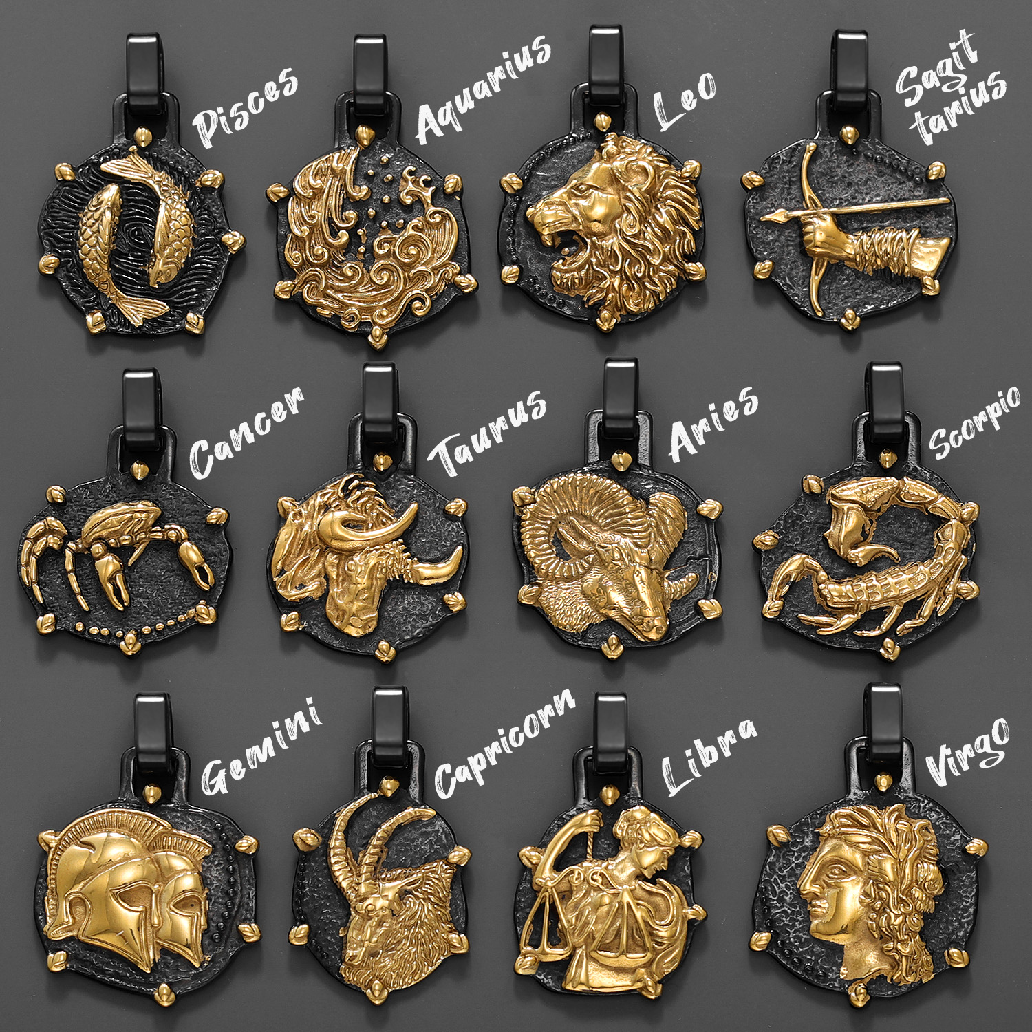 12 Constellation Men Necklaces - Vintage Fashion Newtown ulasan dan harga