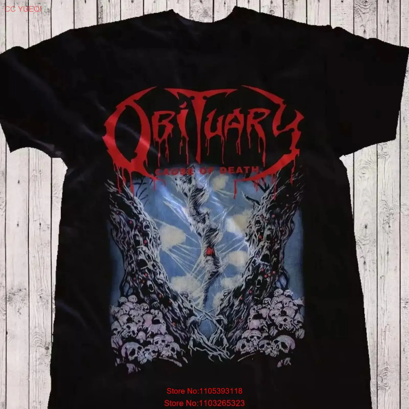 OBITUARY Cause of Death T Shir - Vintage Fashion Obituaries ulasan dan harga