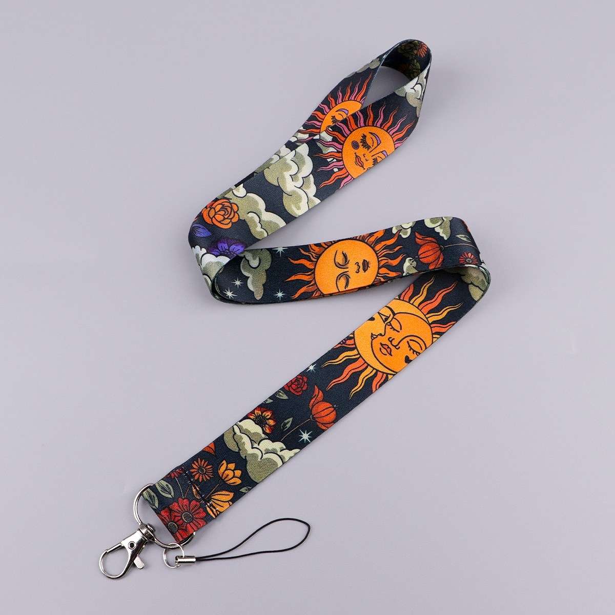 Vintage Sun Face Lanyard Card  - Vintage Fashion Postcards ulasan dan harga