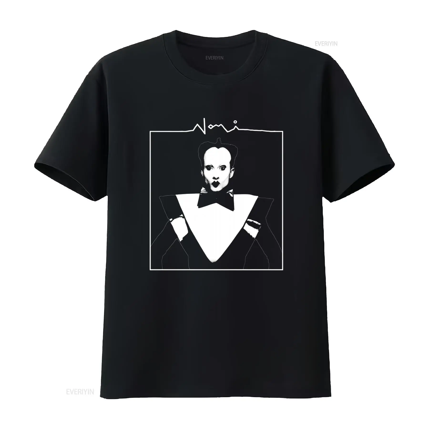 Klaus Nomi Face Print Men's T  - Vintage Fashion Look ulasan dan harga