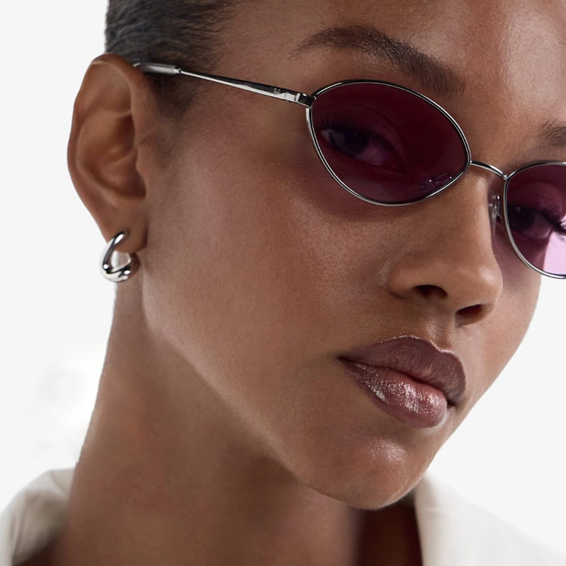 Retro Cat eye Woman Sunglasses - Vintage Fashion Streetwear ulasan dan harga