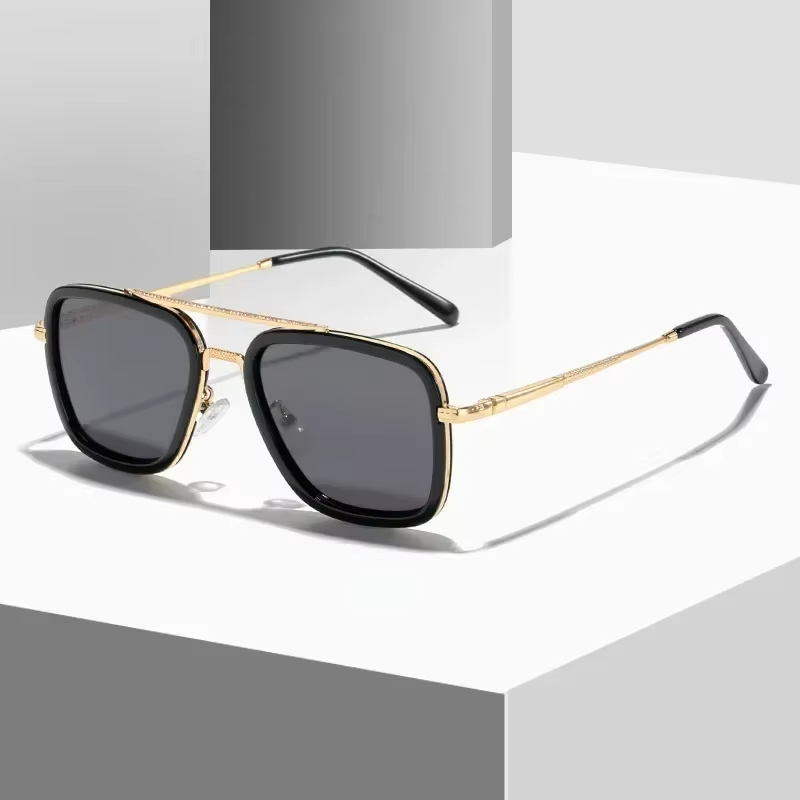Fashion Steampunk Men Sunglass - Vintage Fashion Streetwear ulasan dan harga