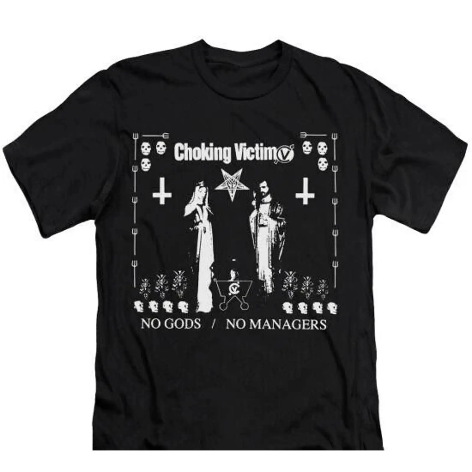 Choking Victim T Shirt Band Me - Vintage Fashion Victim ulasan dan harga
