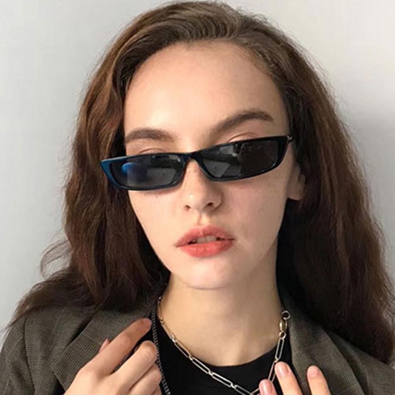 Small Rectangle Sunglasses Fas - Vintage Fashion Trends ulasan dan harga
