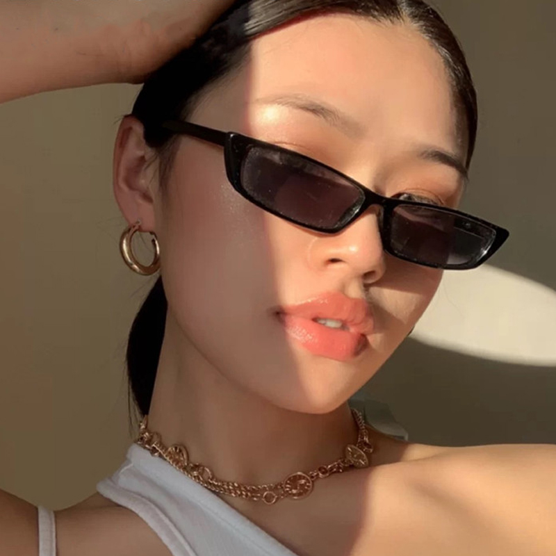 Small Rectangle Sunglasses Fas - Vintage Fashion Trends ulasan dan harga