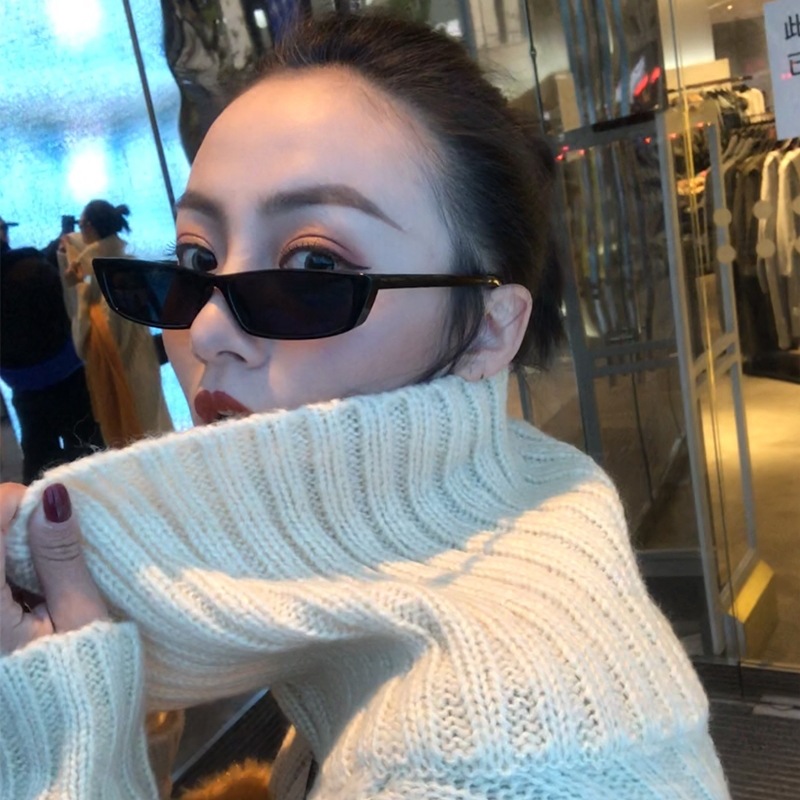 Small Rectangle Sunglasses Fas - Vintage Fashion Trends ulasan dan harga