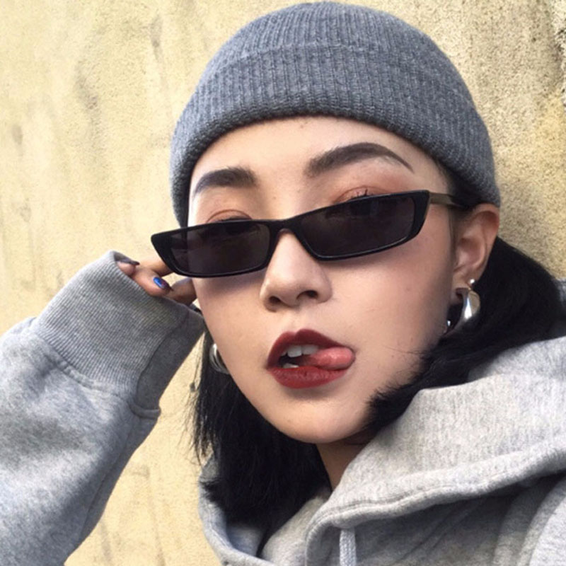 Small Rectangle Sunglasses Fas - Vintage Fashion Trends ulasan dan harga