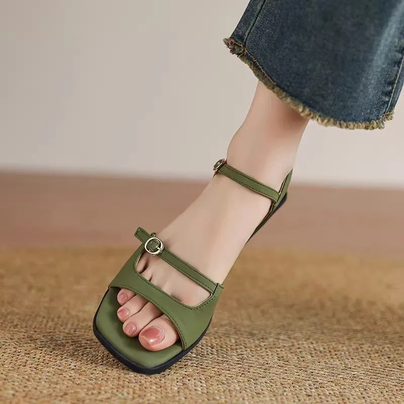 2026French Vintage Fashion Ver - Vintage Fashion Heels ulasan dan harga