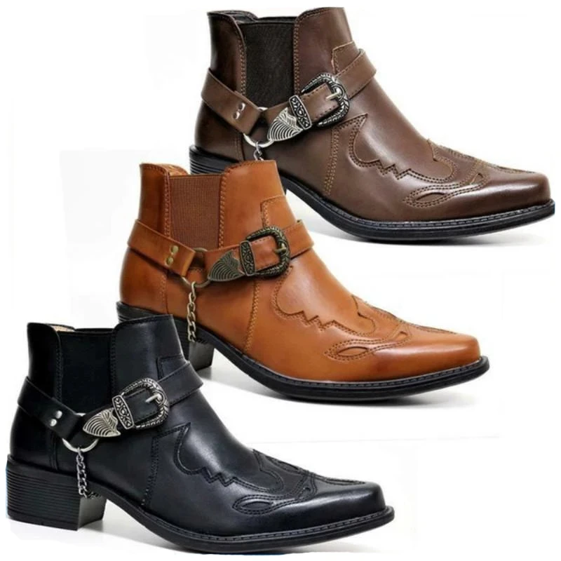 Fashion 2026 Men's Vintage Cow - Vintage Fashion For Men ulasan dan harga