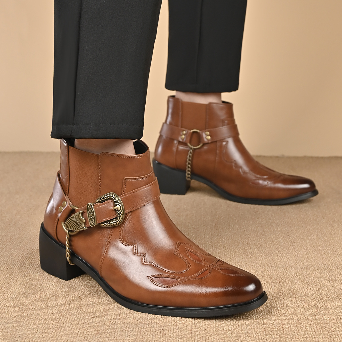 Fashion 2026 Men's Vintage Cow - Vintage Fashion For Men ulasan dan harga