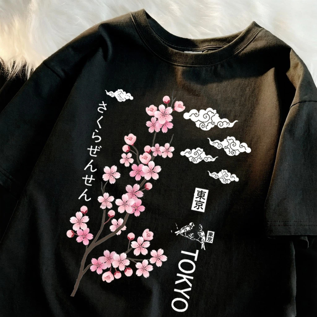 Tokyo Print T-Shirt for Women  - Vintage Fashion Tokyo ulasan dan harga