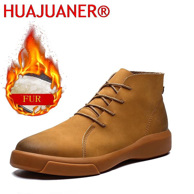 Luxury Brand Winter Fur Warm C - Vintage Fashion For Men ulasan dan harga