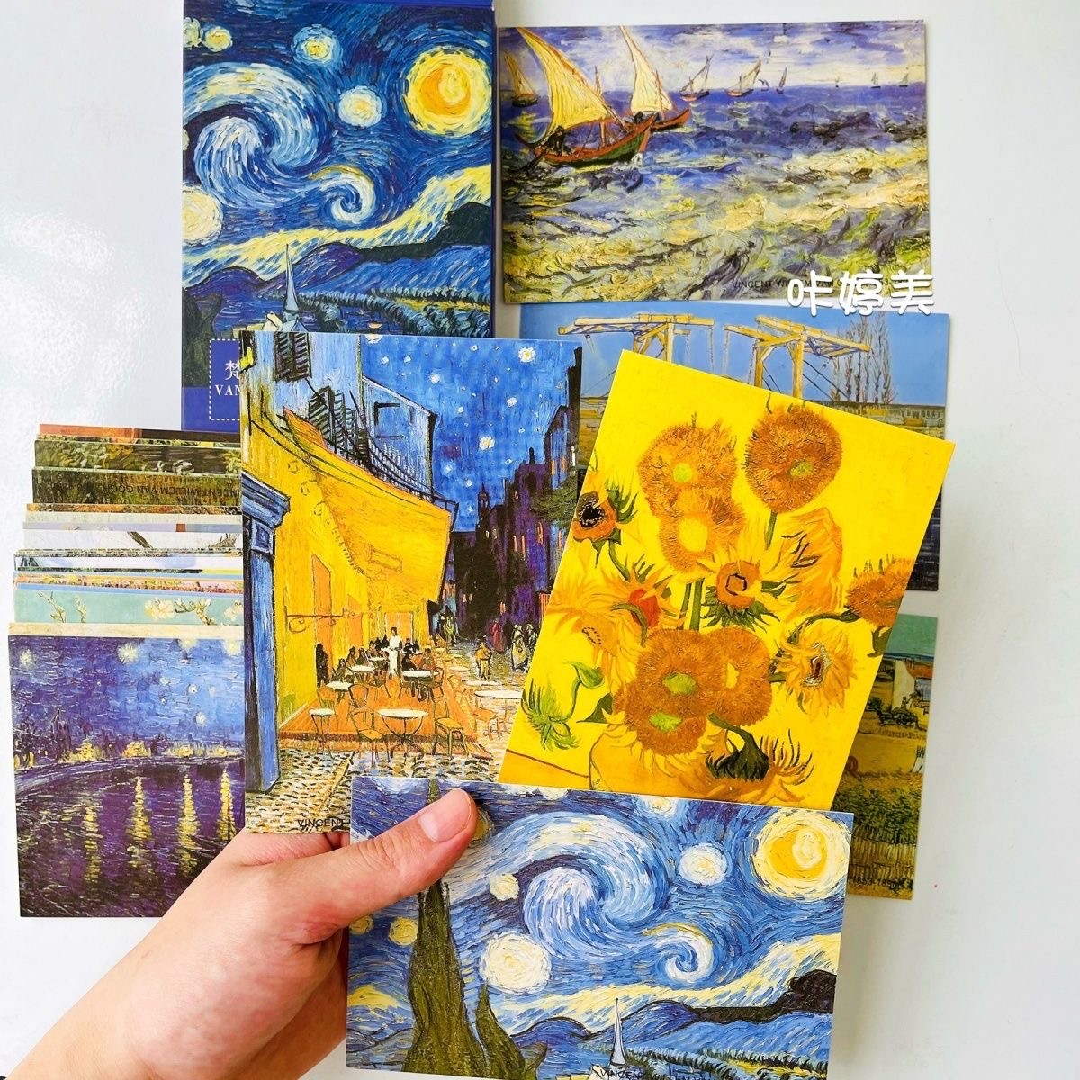 30 Sheets/Lot Van Gogh Oil Pai - Vintage Fashion Postcards ulasan dan harga