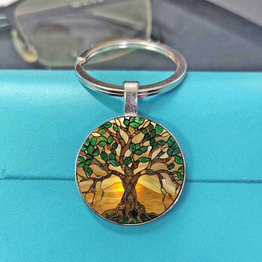 Vintage Mosaic Print Tree of L - Vintage Fashion Meaning ulasan dan harga